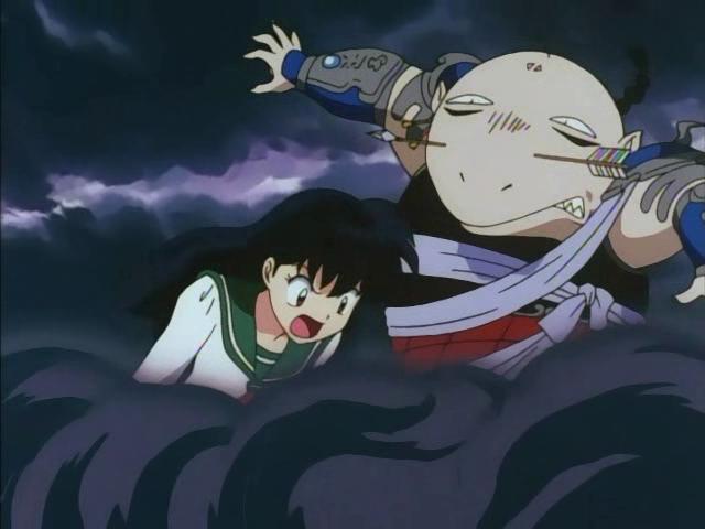 Otaku Gallery  / Anime e Manga / Inu-Yasha / Screen Shots / Episodi / 009 - L`arrivo di Shippo, i fratelli Raiju Hiten e Manten / 230.jpg